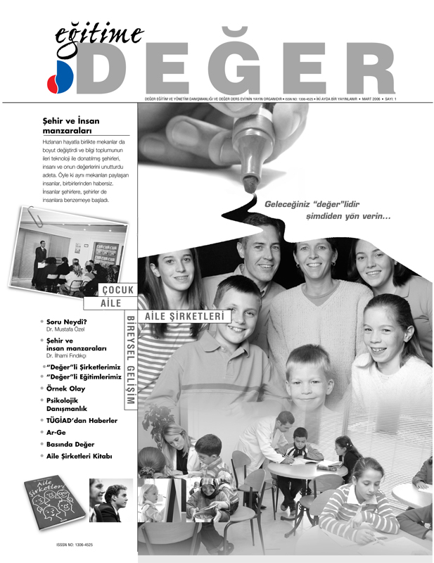 Değer Dergisi - Sayı 1